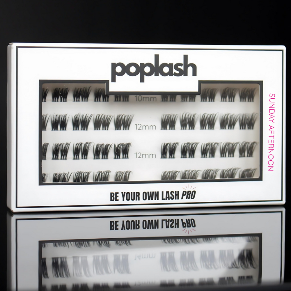 Poplash DIY Eyelash Extensions Sunday Refill Tray
