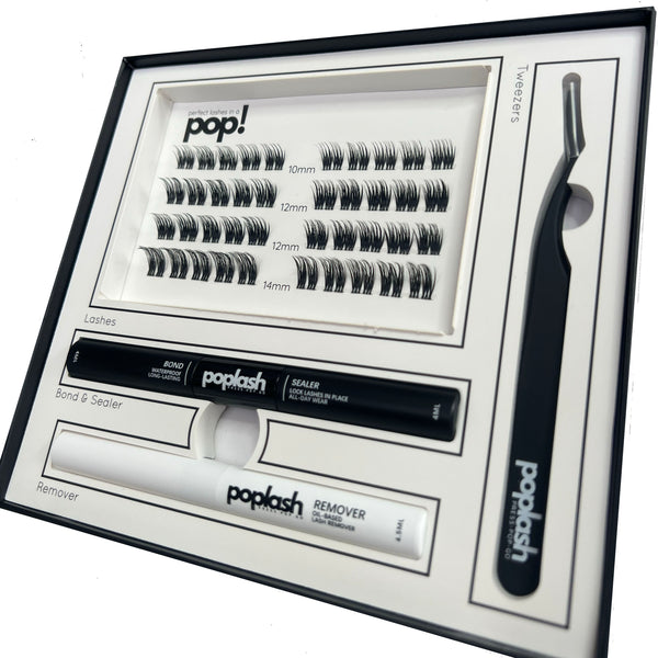 DIY Eyelash Extension Kit – 7 Minute Lash Routine | PopLash